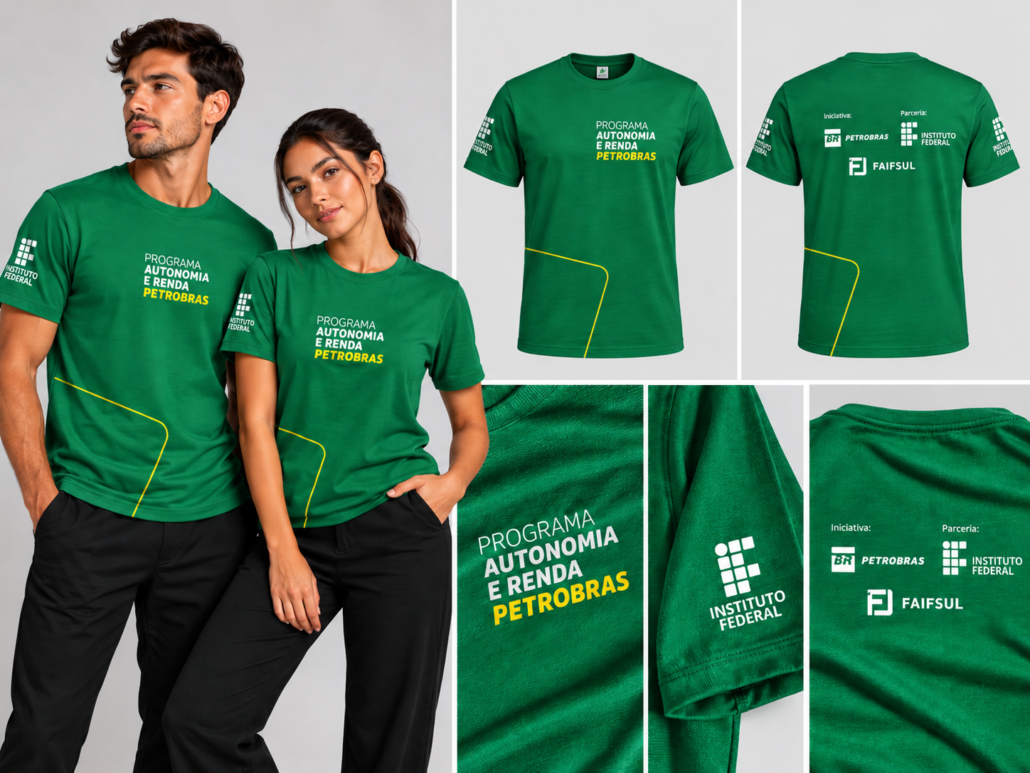 Camiseta Personalizada | Programa Autonomia e Renda Petrobras